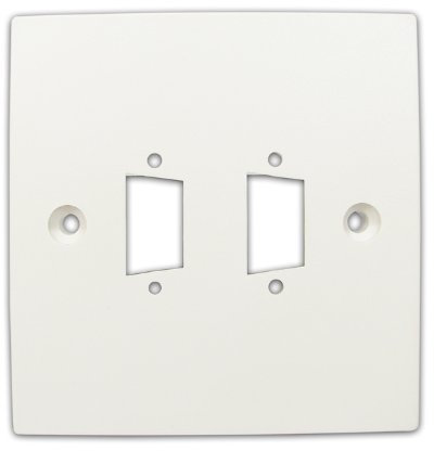 Pre Gebohrt Montage Wand Unterputzdose Für 2x SVGA Panel Montage Stubbels [2 x VGA]
