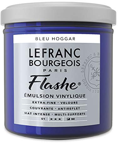 Lefranc & Bourgeois 230333 Acrylique et Vinyle Couleur, hoggarblau, 7 x 7 x 7,3 cm