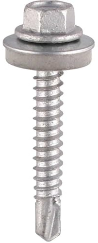 Self Drilling Screws for Light Section Steel - Size: 5.5 x 32mm - Washer Size: 16mm - L32W16B Pack of: 100
