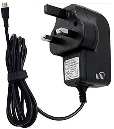 TheMax 2A Replacement Mains Charger UK USB Plug (RoHS Certified) Compatible with Galaxy S7 Edge/S7/S6 Edge/S6/Note5/Note 4/J8/J7/J6/J5/J4/J3/A7, Hauwei Y9/Y7 2018/Y6/P Smart/P10 Lite/P9 Lite/P8 Lite