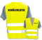 Bedruckte Marken-Warnwesten mit ISO-Leuchtstreifen * Standard- oder Reflex-Druck * Schule, Warnweste Begriffe Schule:Schülerlotse, Farbe + Größe:Gelb (M/L)