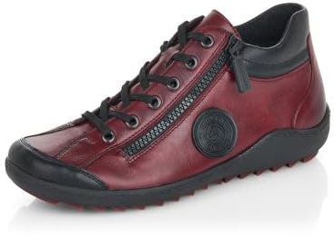 Remonte R1477 Femme Basket, Schwarz/Chianti/Chianti/ 35, 36 EU
