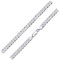 Materia Herren Armband Panzerkette Silber 925 - Männer Panzerarmband flach 6mm breit SA-63-19.5