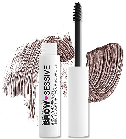 Wet n Wild, Brow-Sessive Wimpernserum, Augenbrauen Serum, dünn oder dick, natürliches Volumen und Definition für Deine Augenbrauen, Augenbrauen Volumen Gel-Mascara, Braun