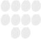 QOTSTEOS Pack of 10 Paint Strainer White Fine Mesh Disposable Bag Filters with Elastic Top Opening, Paint Filter Pocket For Paint Gardening(size:5 gallon)
