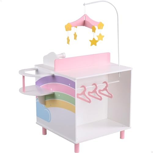 WOOMAX TEAMSON Kids-Cambiador Bebes DE Madera
