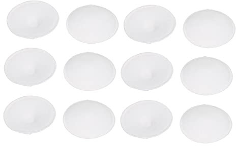 Walfront 12 Pezzi Lavabili per Allattamento al Seno Rilievi per Capezzoli Riutilizzabili per Allattamento Cotone Super Assorbente per maternità Allattamento al Seno Doccia