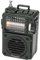 Dpofirs Tragbarer CD-Player Boombox, Digitaler UKW-Radio-Media-Lautsprecher mit Kabelloser Bluetooth-Unterstützung NOAA-Wettervorhersage für Zuhause und Im Freien