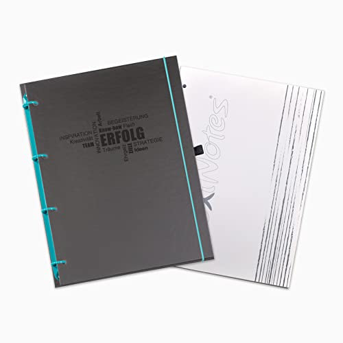 flexiNotes® ORGANIZER A5 2025 Typ:Business, Wochenkalender Basic (türkis, L)