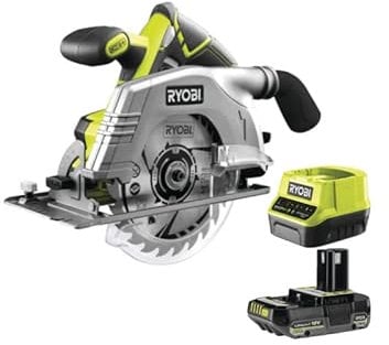 Pack RYOBI Scie circulaire R18CS-0-18V OnePlus - 1 Batterie 2.0Ah - 1 Chargeur rapide