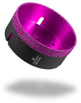 Karl Dahm MATRIXTEC Diamant-Trockenbohrkrone Ø 100 mm I Fliesenbohrer für Feinsteinzeug, Fliesen & Naturstein I Perfekte Kühlung & hohe Standzeit – 50834