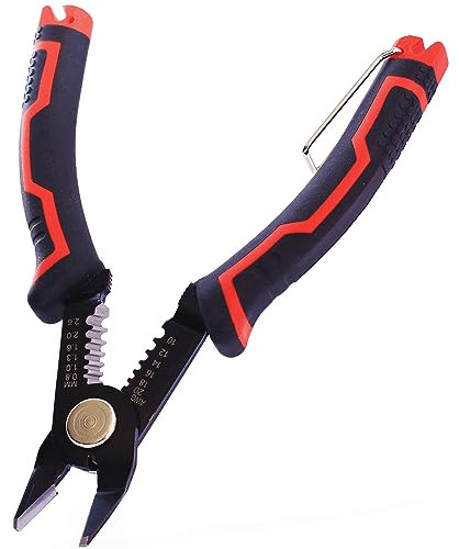 QUADRIOS Pinza da taglio | Versatile taglierina laterale elettronica per tagliare senza sforzo fili, cavi, fascette ecc. | con funzione spelafili