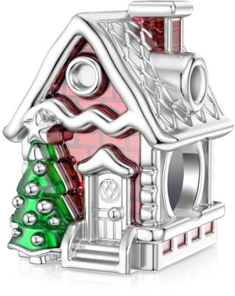 SEVENWELL Schneeflocken Charm für Pandora Hund Katze blaue Schneeflocke baumelnder Charm Sterling silber Weihnachts geschenk