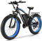 PHILODO Elektrofahrrad für Erwachsene, 26 x 4.0 Zoll Fat Tire 48V 17.5Ah/22Ah Abnehmbare Batterie Ebike Elektrofahrräder, 21-Gang