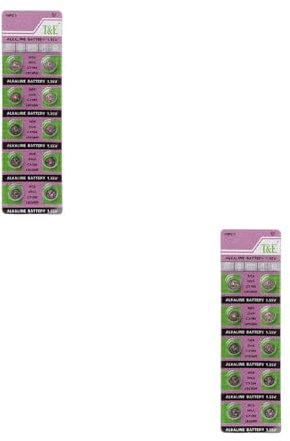 YAOGUI Lot de 10 piles alcalines AG9 1,55 V LR936 394 SR936SW 194 V394 pour télécommande