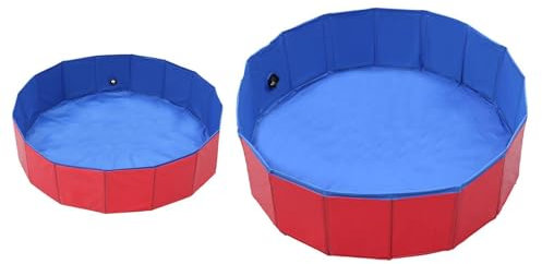 Piscina per Bambini per Cani - Piscine per Cani di Grossa Taglia, Vasca da Bagno Piscina per Animali Domestici | Piscine per Bambini Pieghevoli per Il Bagno dei Cani, Vasca da Bagno per Cani con