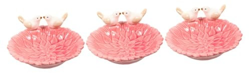 JECOMPRIS 3pièces Plateau Céramique Décoratif Pour Desserts Fruits Et Bijoux Assiette à Et Pour Événements Et Rangement