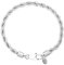 KRKC Kordelkette Armband Herren (Edelstahl, 21.6)