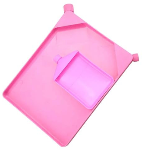 EINCORN 2Pieces Bead Funnel Tray Set Bead Sorting Tray Craft Organizers Jewelry Making Plate Beading Supplies Bead Funnel