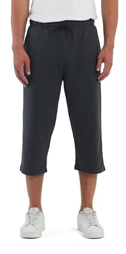 COMEOR Caprihose Herren – 3/4 Hose Herren Kurz - Kurze Hosen Männer Laufshorts Baumwolle Shorts