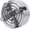 Mandrino a 4 Griffe da 125 Mm K72 Mandrino per Tornio a 4 Griffe con Ampio Intervallo di Serraggio, Elevata velocità di Serraggio per Macchine CNC per Foratura e Fresatura