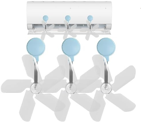 Deflektor für Klimaanlage, Klimaanlage mit verstellbarem Deflektor, 3 Richtungsstäbe, AC Führung, direkter Atemschutz, Luftsystem für Haus und Küche