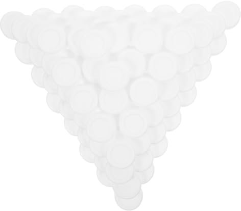 HOMSFOU 100 Stück Gummiabdeckung Gestrichene Röhrchen Runden Kartonröhren Runde Versandhülse Aus Pappe Versandrohre Mit Geringem Gewicht Pappröhren Zum Basteln Für Z. B. Kunststoff Weiß