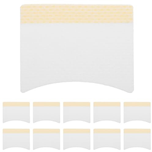 WEKADRIN 40 Stück Baumwollpads für Wimpernverlängerung Lintfrei Sanftes Entfernen von Wimpernkleber und Make up Gesichtsnutzung Nagelpflegepads für Tägliche Hautpflege