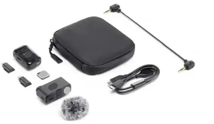 Compatible For DJI Mic 2 Wireless Microphone Bluetooth Audio Recording Receiving(Mic 2 1TX 1RX)