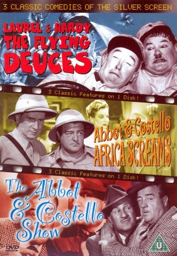 3 Classic Comedies Of The Silver Screen - The Flying Deuces / Africa Screams / Abbot And Costello Show [DVD] [UK Import]