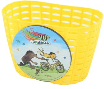 Bike Fashion Kinderkorb-03196169 Kinderkorb Gelb/Bunt Einheitsgröße