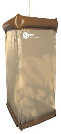 Advanced Elements Unisex-Erwachsene Solardusche Summer Shower Enclosure, rot-rot