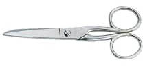 BESSEY Erdi Haushalts- und Nähschere D840-180 | 180 mm | 77 mm Schnittlänge | Präzise und langlebige Schere für Haushalt und Näharbeiten sorgt für saubere Schnitte und komfortables Arbeiten im Alltag