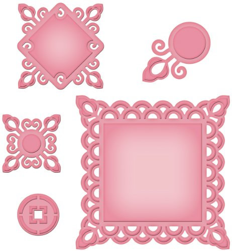 Spellbinders Asian Motifs Die, Gold