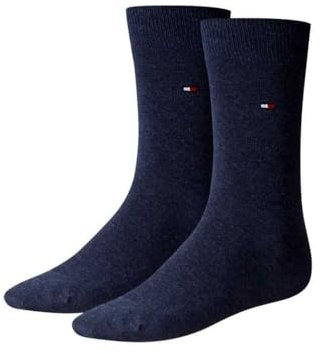 Tommy Hilfiger Damen Th Women Casual 2p Socken, Blickdicht, Jeans, 39-42