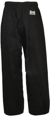 METAL BOXE Pantalon Karaté Noir Taille 160cm