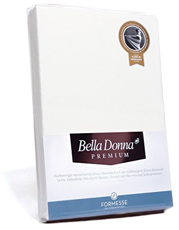 Formesse Bella Donna Premium Spannbetttuch leinen, 140x200-160x220 cm
