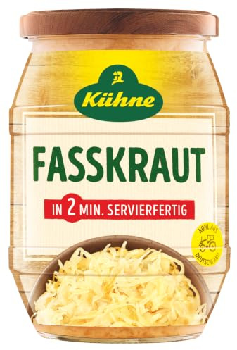 Kühne Fasskraut 2 Minuten Fix & Fertig Sauerkraut, 425ml