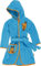 Playshoes Unisex Kinder Frottee-Bademantel Morgenmantel, aquablau Die Maus, 86/92
