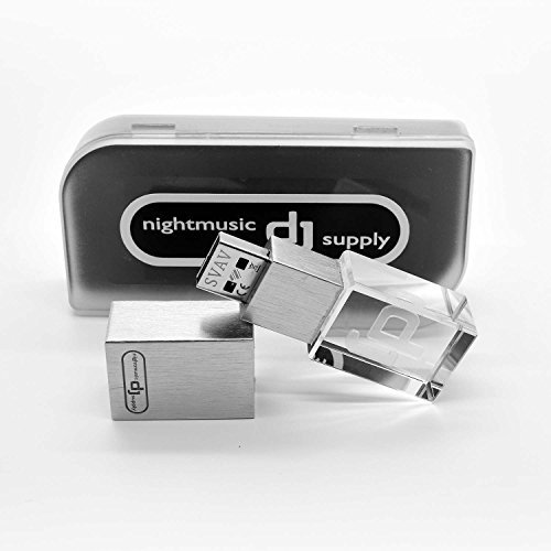 Premium Crystal DJ Stick - Memoria USB 3.0, 32GB, Rojo LED - with illuminated DJ hologram