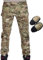 H Welt EU Militär Armee Taktische Airsoft Paintball Schießen Hosen Kampf Männer Hosen mit Knie Pads, Gr.-XL/ W-36, Multicam