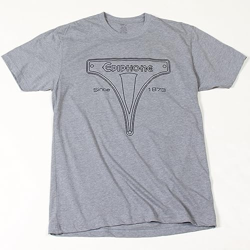 Gibson T-shirt Epiphone Badge Gray