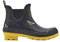 Joules Short Height Printed Wellibobs, Stivali da Pioggia Donna, Black/Yellow Dragon Fly, 38 EU