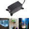 Pompe à oxygène pour Aquarium, Pompe à air Ultra silencieuse de la Pompe à air d'aquarium 2W 1.2L / M puissante adaptée à l'aquarium et au Nano