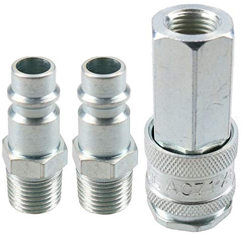PCL XF Series Female Coupler 1/4 BSP Female Thread & Male Air Adaptor Fittings