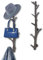 TERRA HOME Appendiabiti da Parete - Design Contemporaneo ad Albero - Attaccapanni da Muro con 8 Ganci/Rami per Cappelli, Cappotti, Borse, Zaini, Accessori - Appendino Verticale da Ingresso Moderno