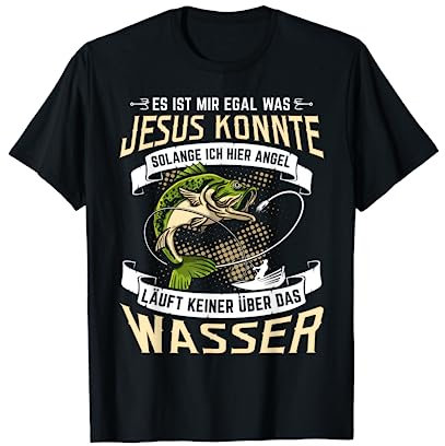 Es ist mir egal was Jesus konnte solange ich hier angel T-Shirt