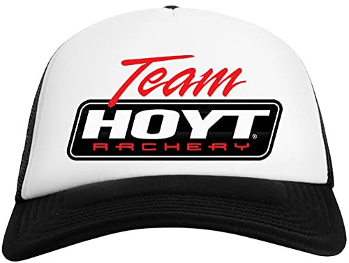 Team Hoyt Archery Logo Herren Damen Baseball Kappe Gittergewebe Zurück Mens Womens Cap Mesh Back