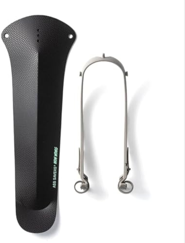 Ass Savers - Win Wing Gravel - Hinterer Kotflügel für Gravel Bikes, für Reifenbreiten bis 60 mm, Ultraleicht, zum Anklippen, einfache Installation und Entfernung, sichere Halterung, nachhaltig,