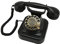 Retro Festnetztelefon für zu Hause, Vintage Telefon mit Drehscheibe, Altmodisches Schnurgebundenes Telefon mit Zifferblatt aus Zinklegierung, Telefonkabel für Zuhause, Hotel,